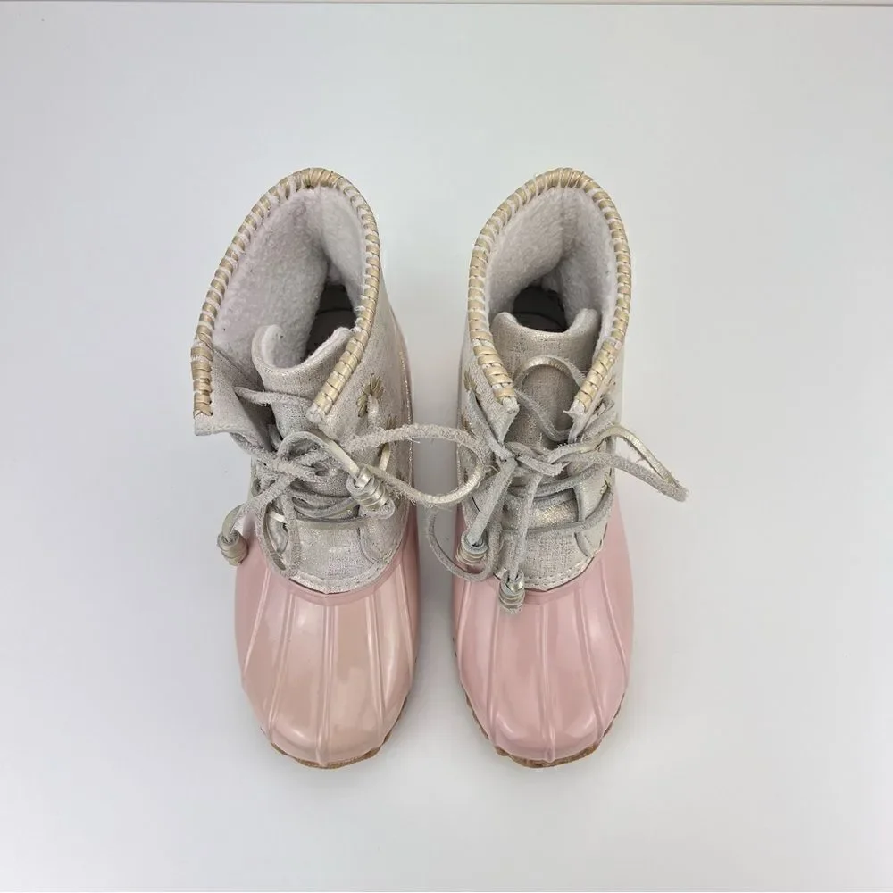 Jack Rogers Chloe Rain Boot 'Blush' Sz 6